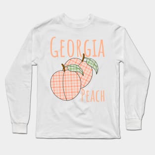 Georgia Peach Long Sleeve T-Shirt